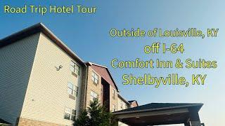 Hotel Tour Comfort Inn Shelbyville, KY, off I-64, 30 miles from Louisville, KY