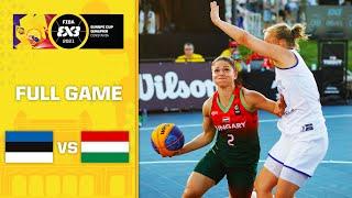 Estonia v Hungary | Women's - FIBA 3x3 Europe Cup Ticket Full Game | Romania Qualifier 2021