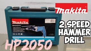 Makita 2 Speed Hammer Drill 720W - HP2050 | Unboxing