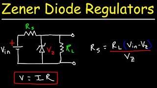 Power Zener Diodes as Voltage Regulators - Circuit Analysis & Efficiency