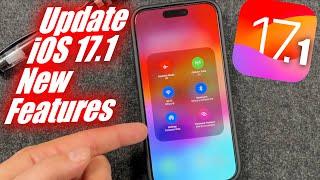 Install iOS 17.1 - New Features (Double Tap) - How To Update iOS 17.1 iPhone