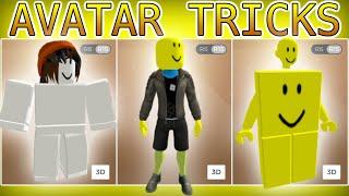 These 3 AVATAR TRICKS cost 0 ROBUX! (ROBLOX)
