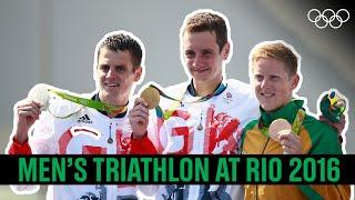 A. Brownlee J. Brownlee Schoeman - Men's Triathlon at Rio 2016!