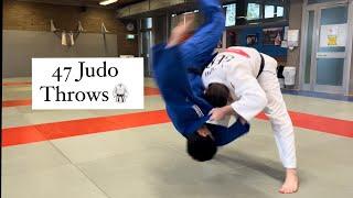 I throw every Judo Throw I know from the GOKYO and more - 47 Techniques!!