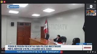 #EnDiferido | Lectura del requerimiento de prisión preventiva  para policías investigados
