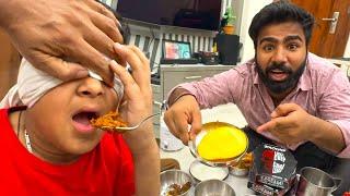 Weird food challenge with chinu