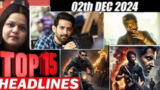 Top 15 Big News of Bollywood | 2ND DECEMBER 2024 | Salman Khan , Ramayana, Sunny Deol, Amir Khan