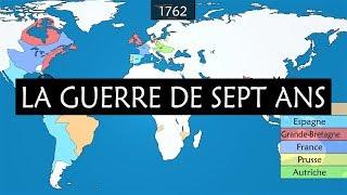 La guerre de Sept Ans - Résumé sur cartes