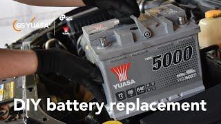 DIY car battery replacement: The step-by-step guide for the competent home mechanic by Yuasa - GYTV