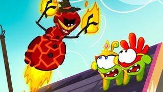 Om Nom Stories - Super-Noms: Burnman (Cut the Rope) Kedoo ToonsTV