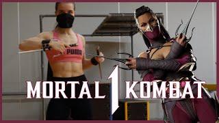 STUNTWOMAN BRINGS MILEENA FROM MORTAL KOMBAT 1 TO LIFE