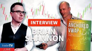 Brian Shannon, Alphatrends.net Explains Anchored VWAP - Trade Setups!