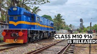 Sri Lanka Railways Class M10 916 is released after full schedule