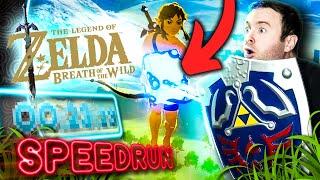 The Legend of Zelda Breath of the Wild SPEEDRUN (World Record) | Domtendo Reaktion