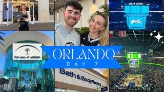 Orlando International Premium Outlets, Mall at Millenia & Orlando Magic Basketball | Orlando Day 7