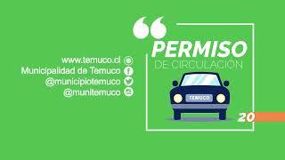 Permiso de circulación Temuco 2022