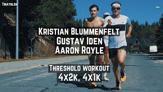 Kristian Blummenfelt, Gustav Iden & Aaron Royle - Threshold Session