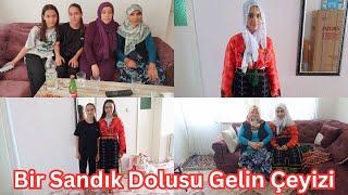 Bir Sandık Dolusu Gelin Çeyizi   Yöresel Düğün Kiyafeti