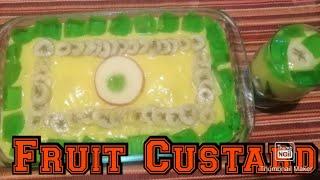 Fruit custard|simplest and delicious dessert|Cooking with SSB