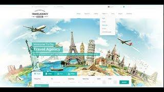 Travel Agency Website | Responsive Travel Agency Website Using Bootstrap