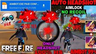 Free Fire Auto Headshot Config File Macro Aimbot + No Recoil Regedit ‼️ Antiban VIP Script 