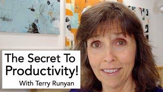 The Secret To Productivity & Being Prolific With Your Art