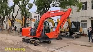 Used Machinery Digger Excavator Zx60 Hitachi Hitachi 6 Ton Small Crawler