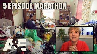 Hoarders Top Episodes MARATHON - Binge Them w/ Dorothy the Organizer! Part 3 | A&E