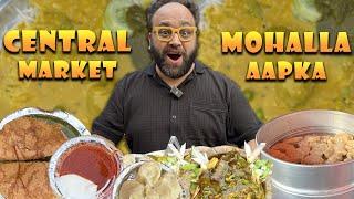 Mohalla Aapka Lajpat Nagar CENTRAL MARKET | Avantika Momos, Desi Burger, Kadi Chawal, Ram Laddo