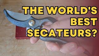  Niwaki sentei secateurs / shuro brush unboxing & initial review