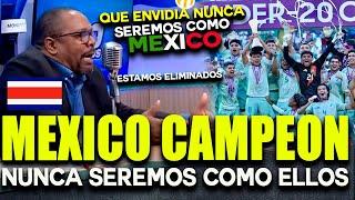 DAMOS PENA NUNCA SEREMOS COMO MÉXICO! TICOS DESTR0ZAD0S TRAS SER ELIMINADOS DEL PREMUNDIAL