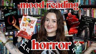 new horror reading vlog 2024 | finding favorite books, cozy nights & new relationship energy