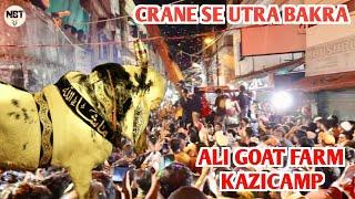 Ali Goat Farm Launching Crane se Utra Bakra