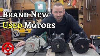 Testing Some Used 230v Electric Motors I Bought at an Auction