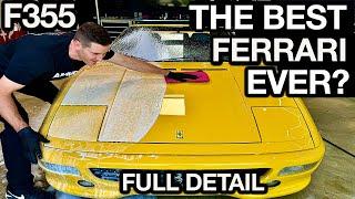 First Wash Ferrari 355 GTS: Detailing The Best Ferrari Ever?!