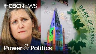 Freeland doesn’t commit to keeping deficit below $40B | Power & Politics