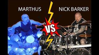 Marthus vs Nicholas Barker (Cradle of Filth drummers battle)