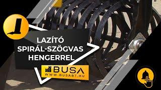 BUSA VTL-3 Középmély lazító Spirál-Szögvas Hengerrel + Belarus