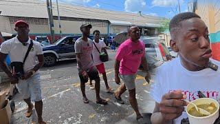 First day in St vincent & the Grenadines | tried calaloo soup | mini grocery shopping