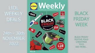 Lidl Weekly Deals 24th - 30th November 2022 Black Friday Week