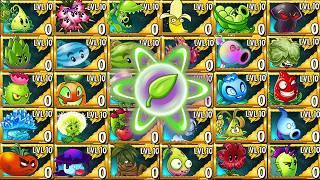 Random 40 AOE Plants Battlez - Who Will Win? - Pvz 2 Plant vs Plant