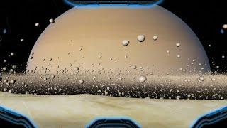 Exploring Saturn and its Moons (Simulation)