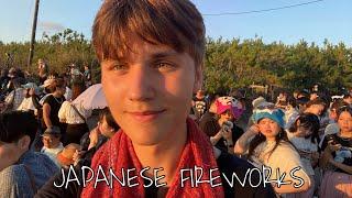 how to enjoy japanese fireworks alone, summer festival/vlog