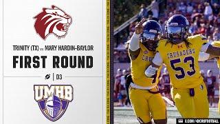 Trinity (TX) vs. Mary Hardin-Baylor Highlights | D3 Football First Round 2024