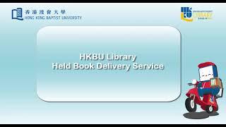 Held Book Delivery Service - How to place an order?