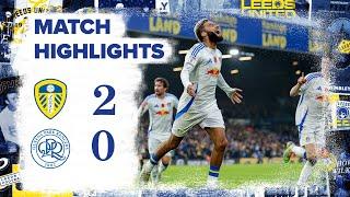 Highlights | Leeds United 2-0 QPR | Bogle and Piroe goals secure win!