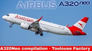 New AIRBUS A320neo compilation, Airbus Toulouse Factory (Jun 2023)