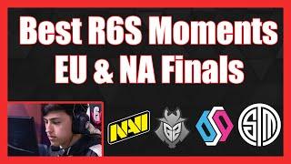 Best R6S Pro League Moments - NA & EU Finals Highlights 2021