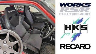 Alto Works - Wheels, Recaro seat, HKS filter
