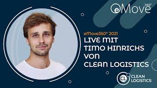 eMove360° Hydrogen Fuel Cell Conference 2021 – Timo Hinrichs von Clean Logistics